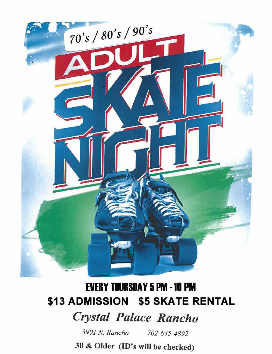 Adult Skate Night - 70s and 80s Music